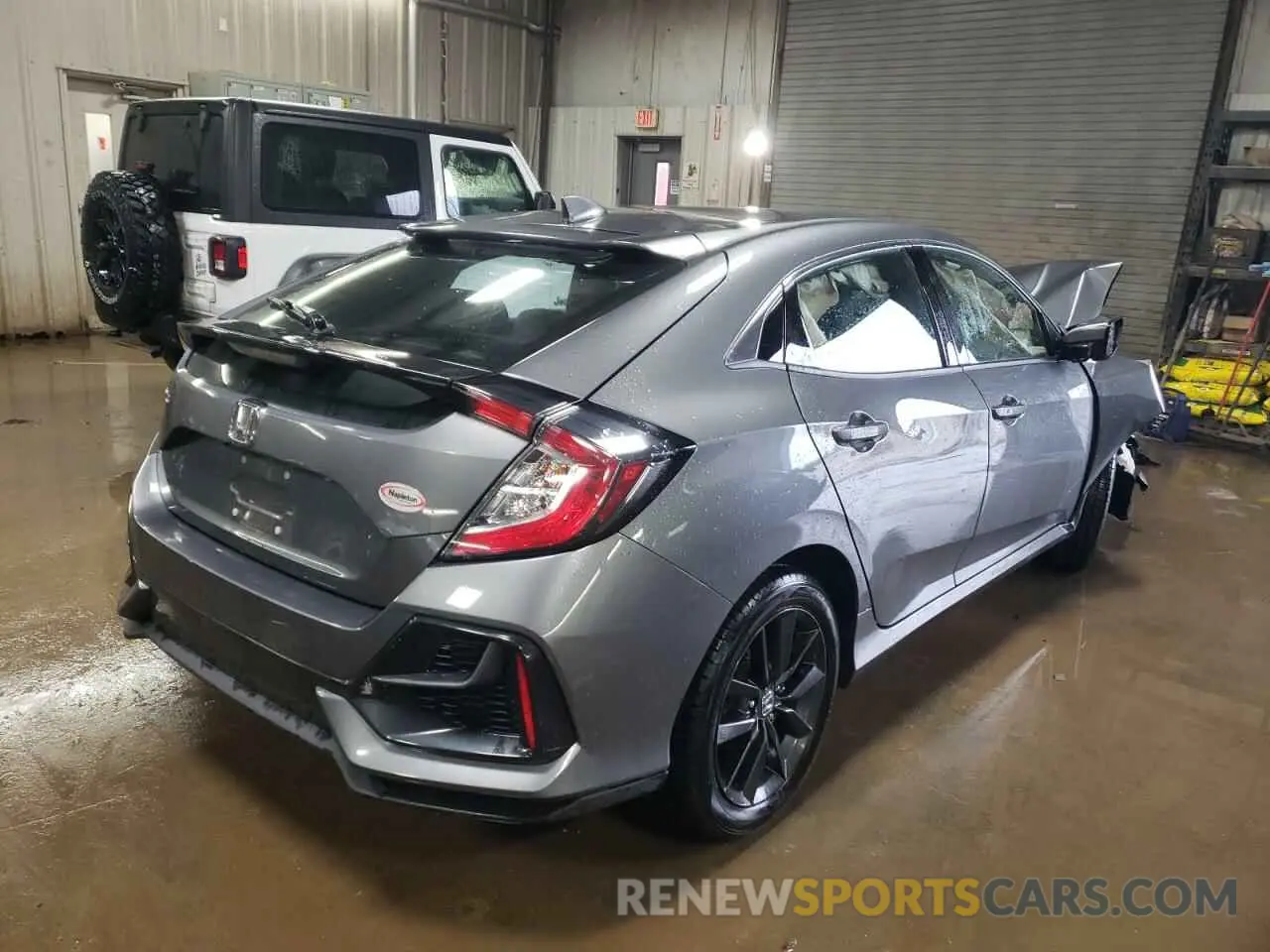 3 Photograph of a damaged car SHHFK7H80LU215275 HONDA CIVIC 2020