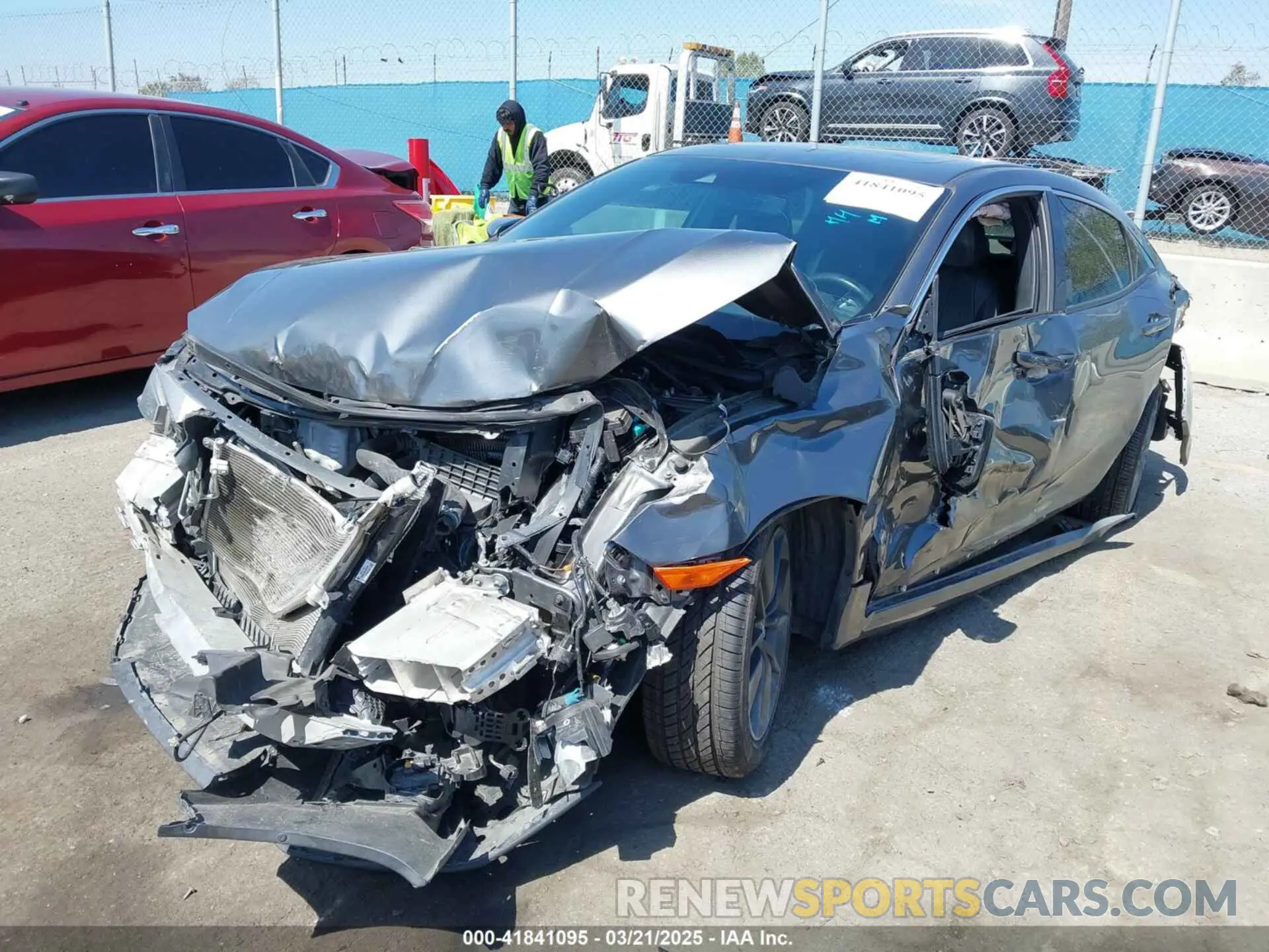 2 Photograph of a damaged car SHHFK7H80LU416318 HONDA CIVIC 2020
