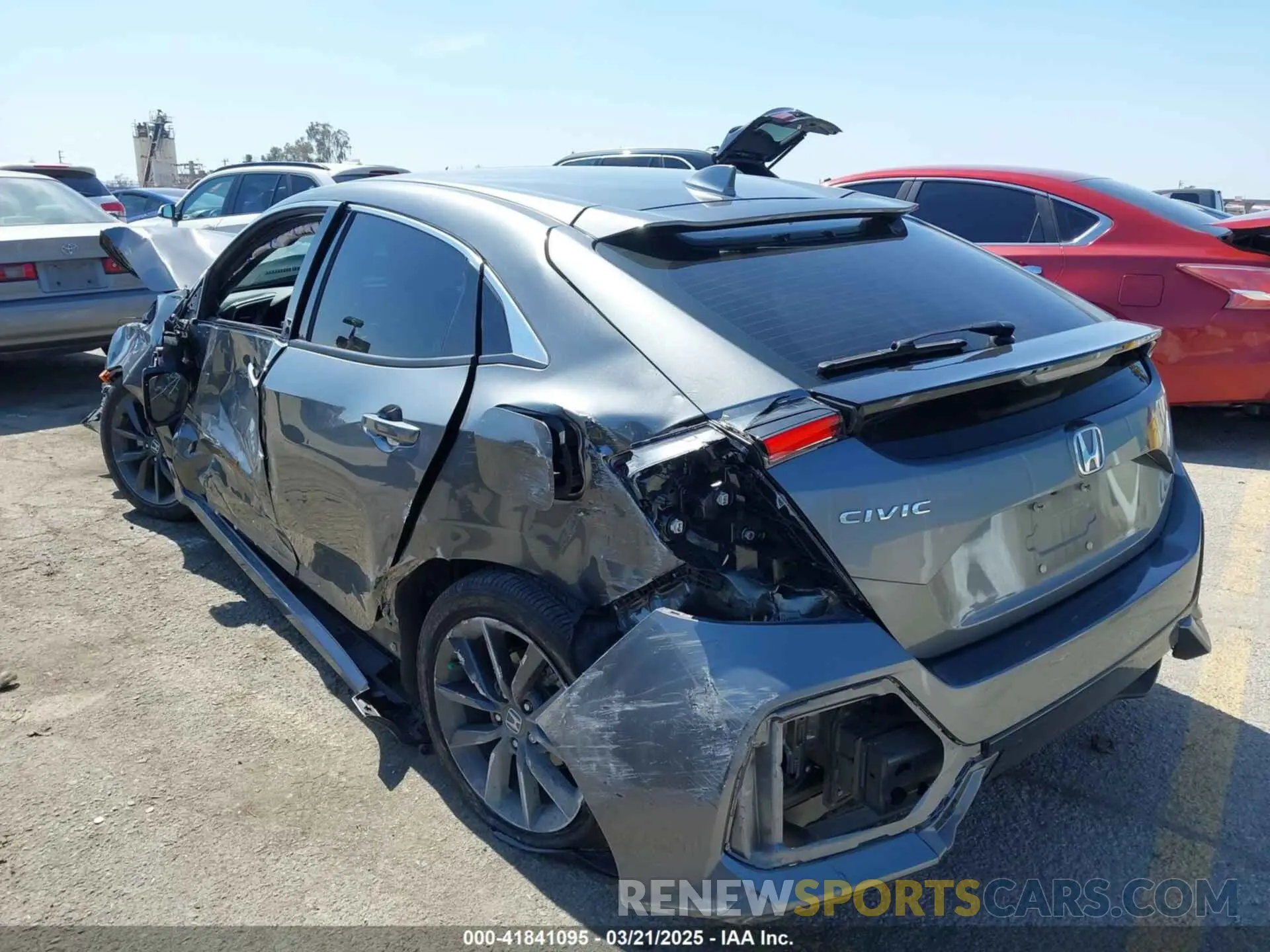 3 Photograph of a damaged car SHHFK7H80LU416318 HONDA CIVIC 2020