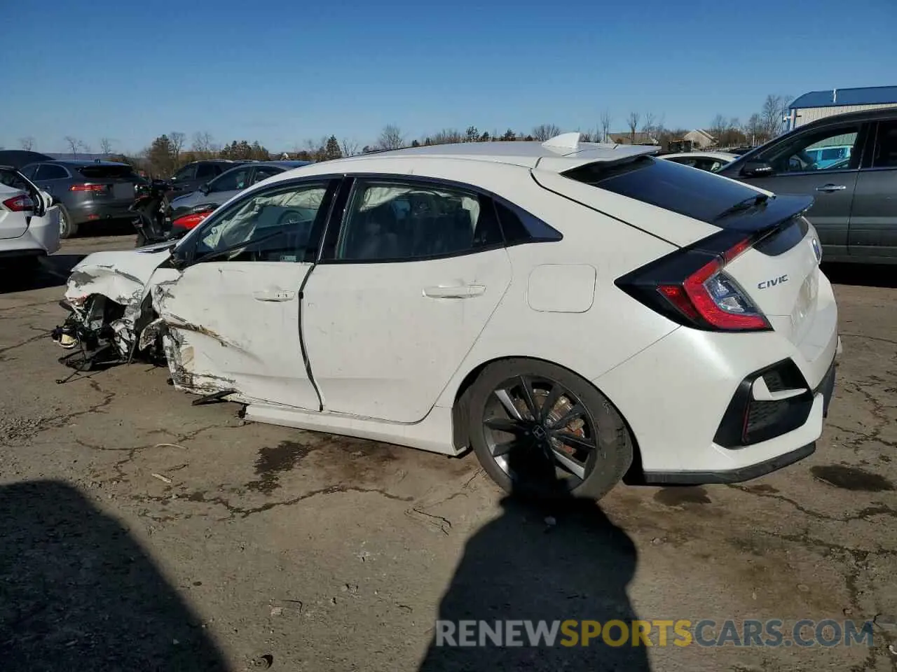 2 Photograph of a damaged car SHHFK7H81LU402282 HONDA CIVIC 2020