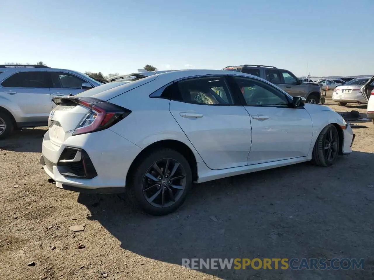 3 Photograph of a damaged car SHHFK7H81LU402282 HONDA CIVIC 2020