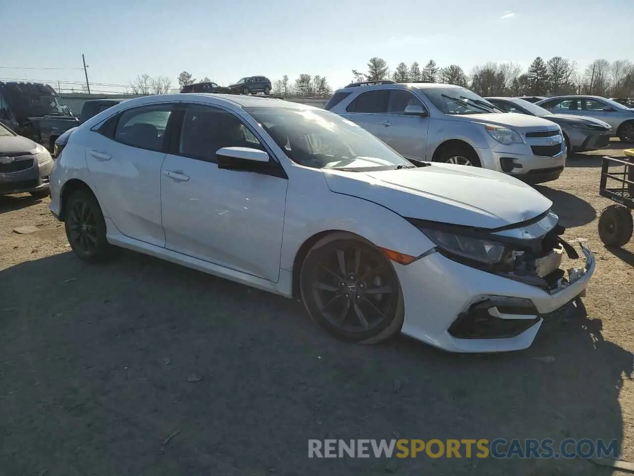 4 Photograph of a damaged car SHHFK7H81LU402282 HONDA CIVIC 2020