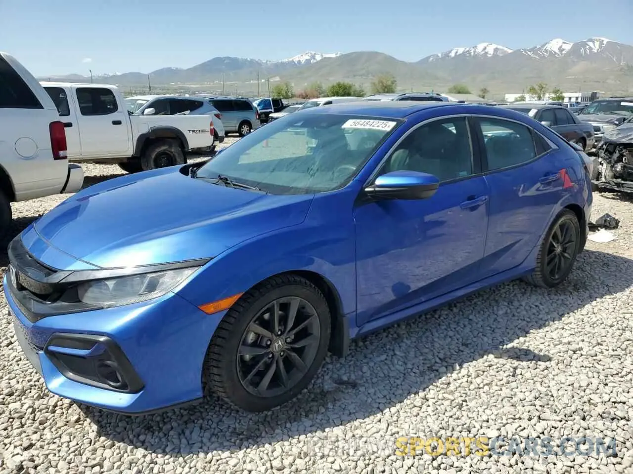 1 Photograph of a damaged car SHHFK7H83LU218994 HONDA CIVIC 2020