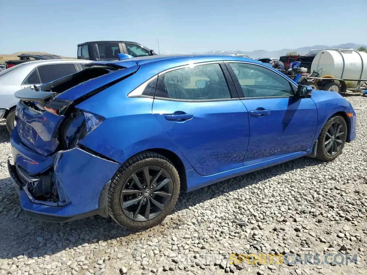 3 Photograph of a damaged car SHHFK7H83LU218994 HONDA CIVIC 2020