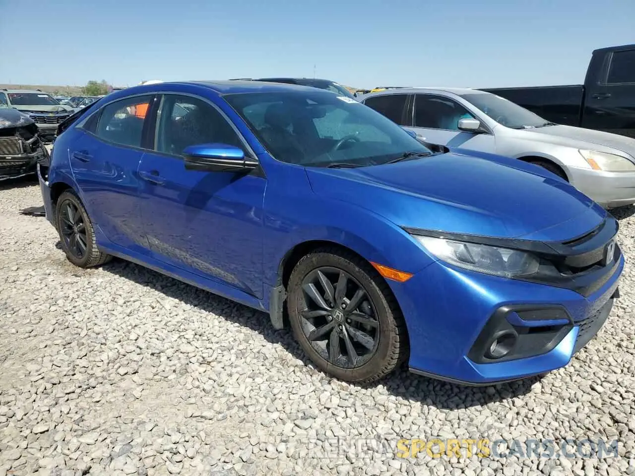4 Photograph of a damaged car SHHFK7H83LU218994 HONDA CIVIC 2020
