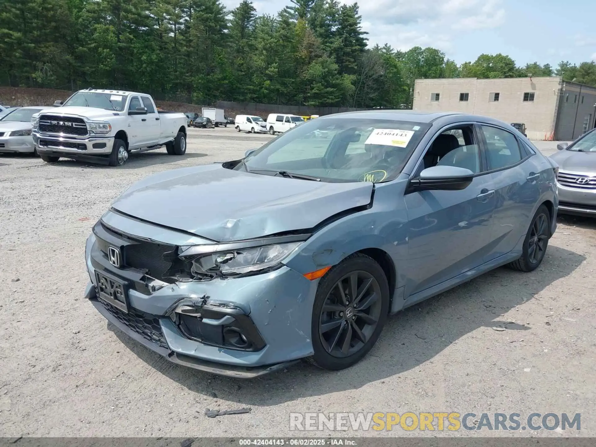 2 Photograph of a damaged car SHHFK7H85LU216549 HONDA CIVIC 2020
