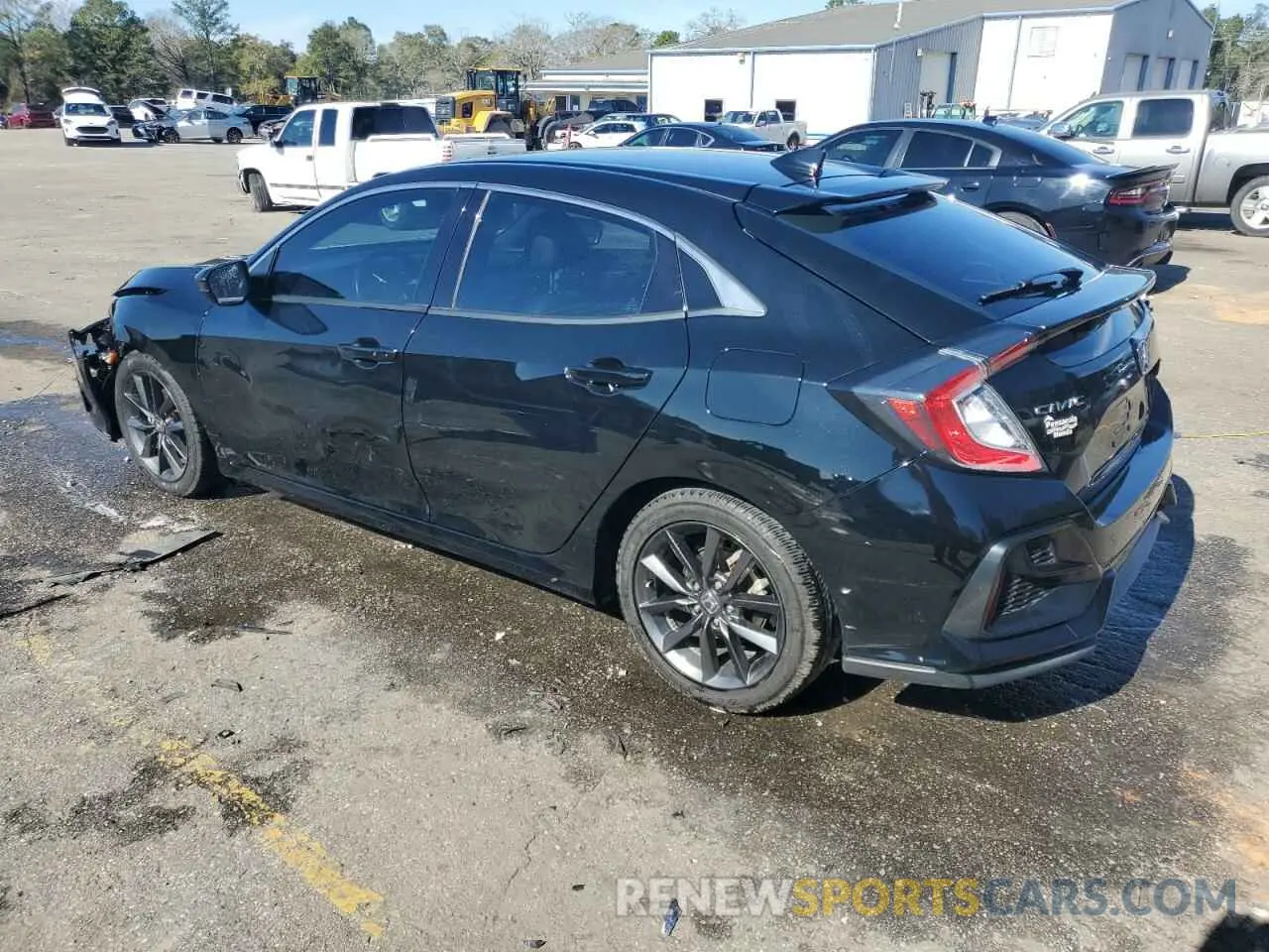 2 Photograph of a damaged car SHHFK7H86LU219055 HONDA CIVIC 2020