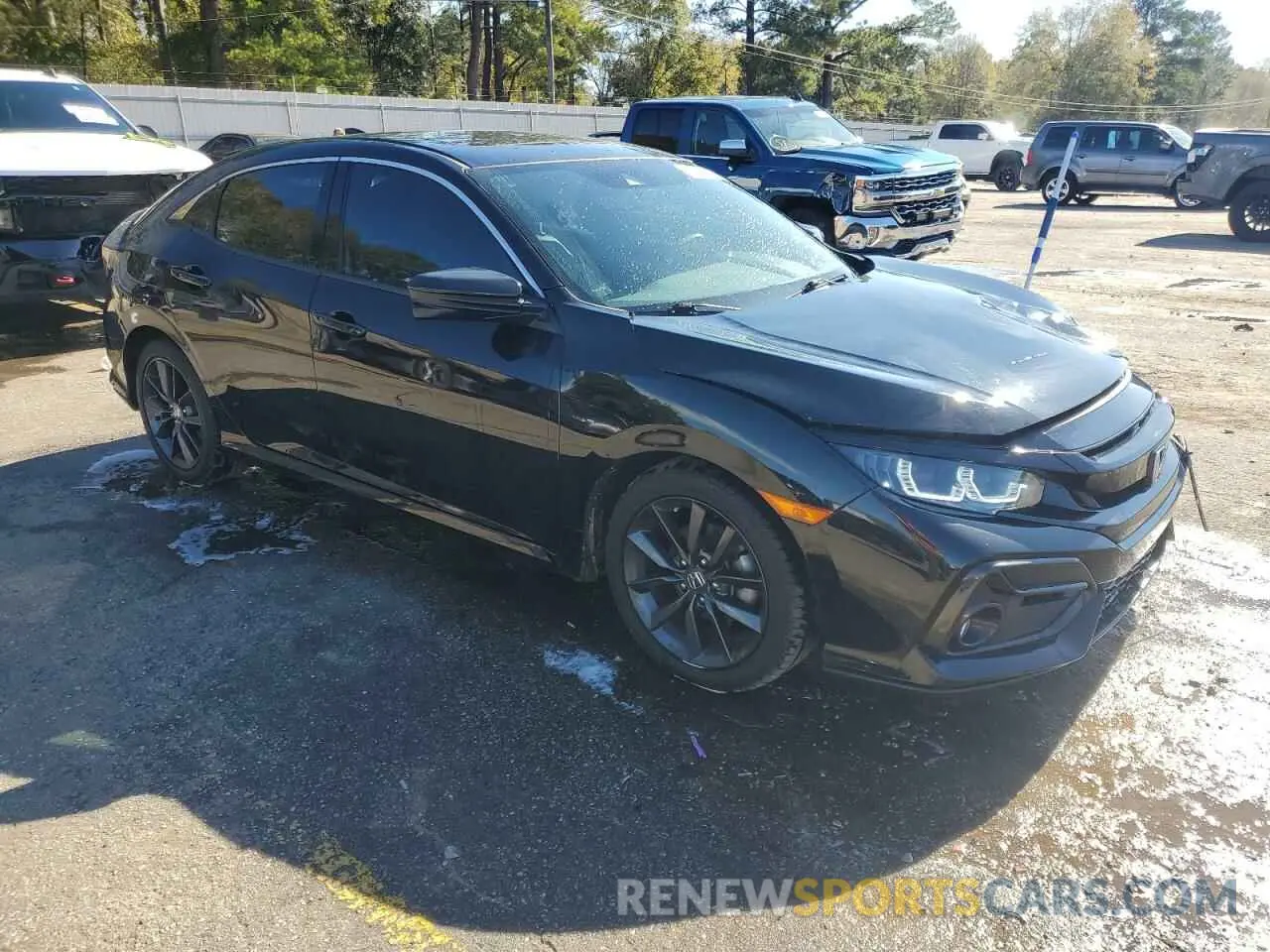 4 Photograph of a damaged car SHHFK7H86LU219055 HONDA CIVIC 2020