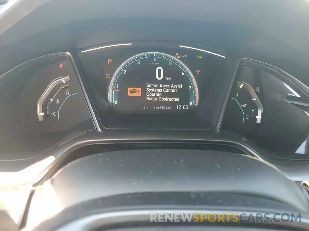 9 Photograph of a damaged car SHHFK7H86LU219055 HONDA CIVIC 2020