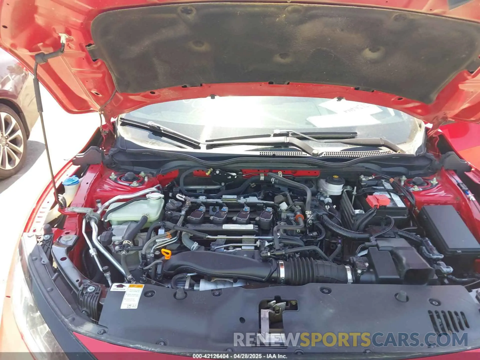 10 Photograph of a damaged car SHHFK7H87LU411293 HONDA CIVIC 2020
