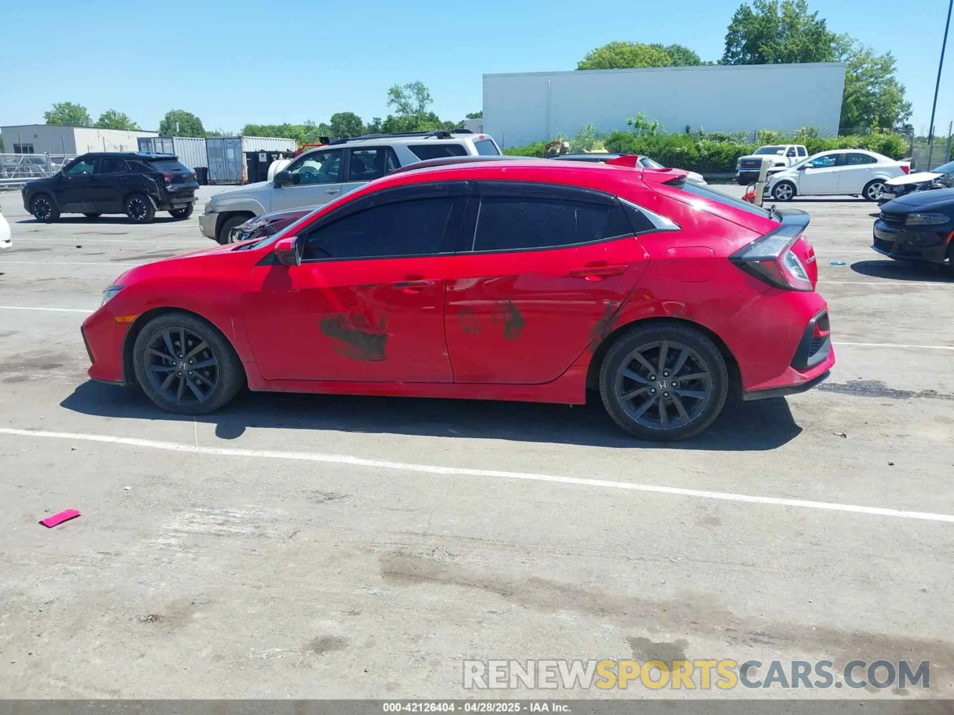 14 Photograph of a damaged car SHHFK7H87LU411293 HONDA CIVIC 2020