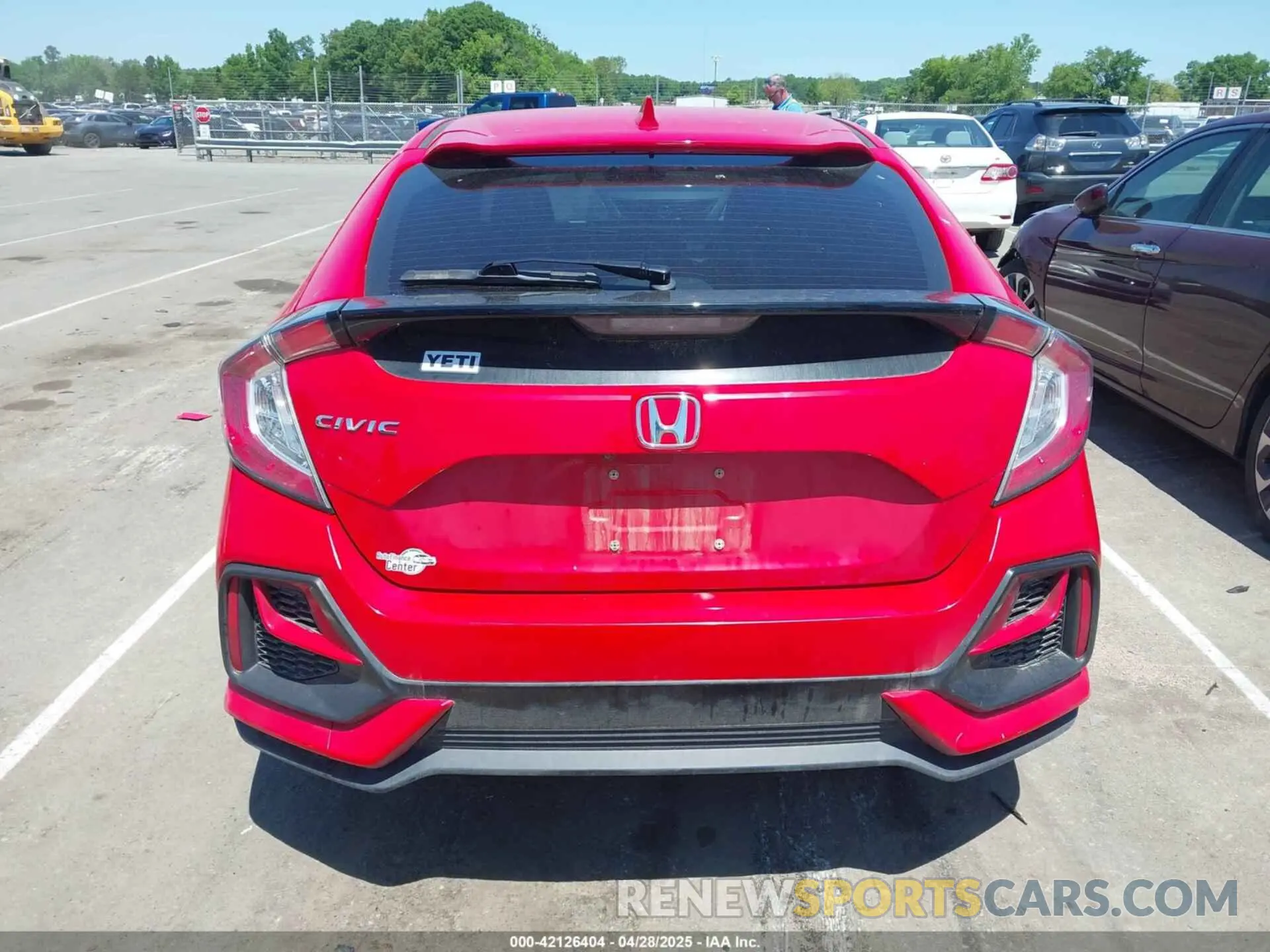 16 Photograph of a damaged car SHHFK7H87LU411293 HONDA CIVIC 2020