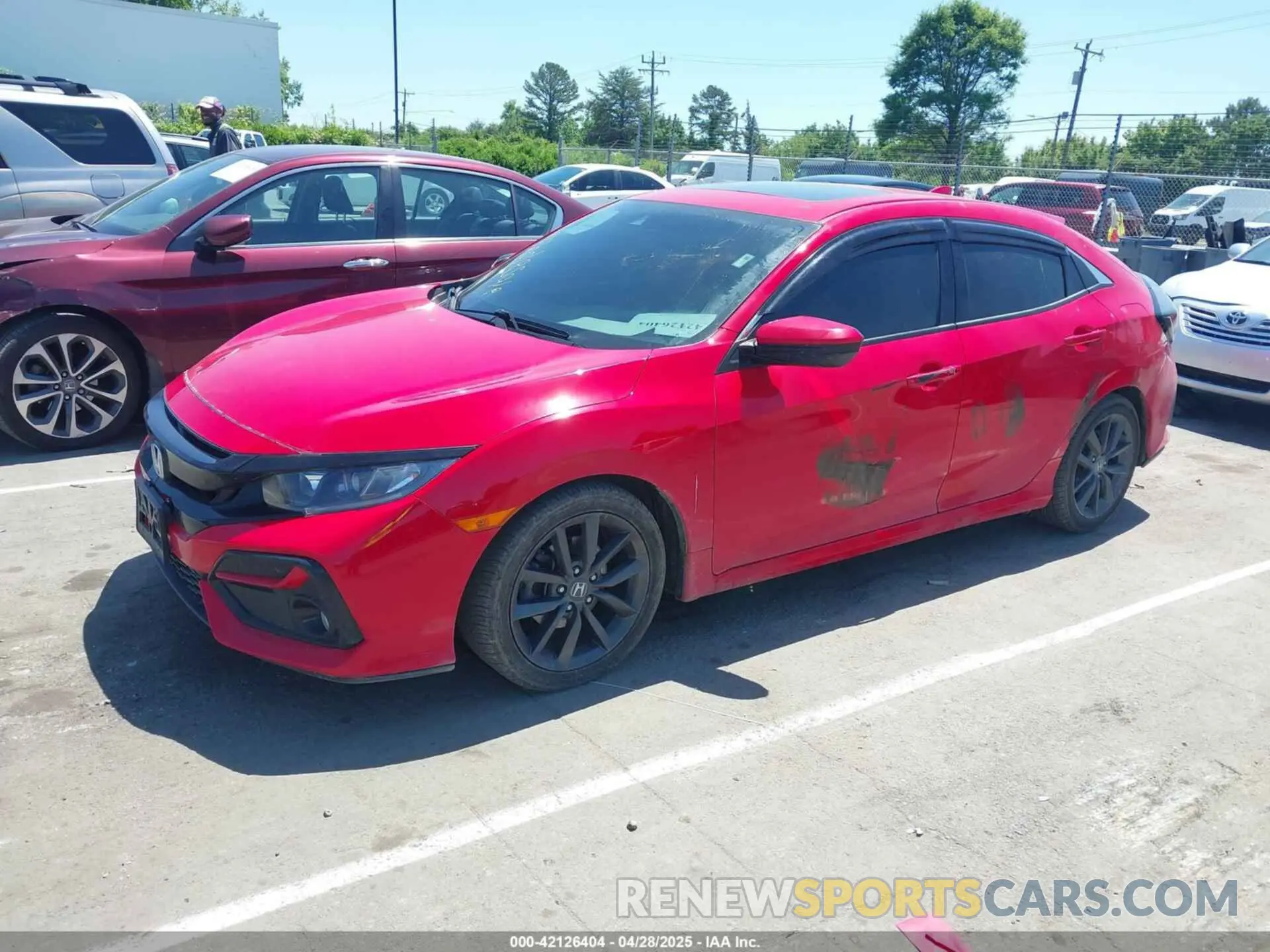 2 Photograph of a damaged car SHHFK7H87LU411293 HONDA CIVIC 2020