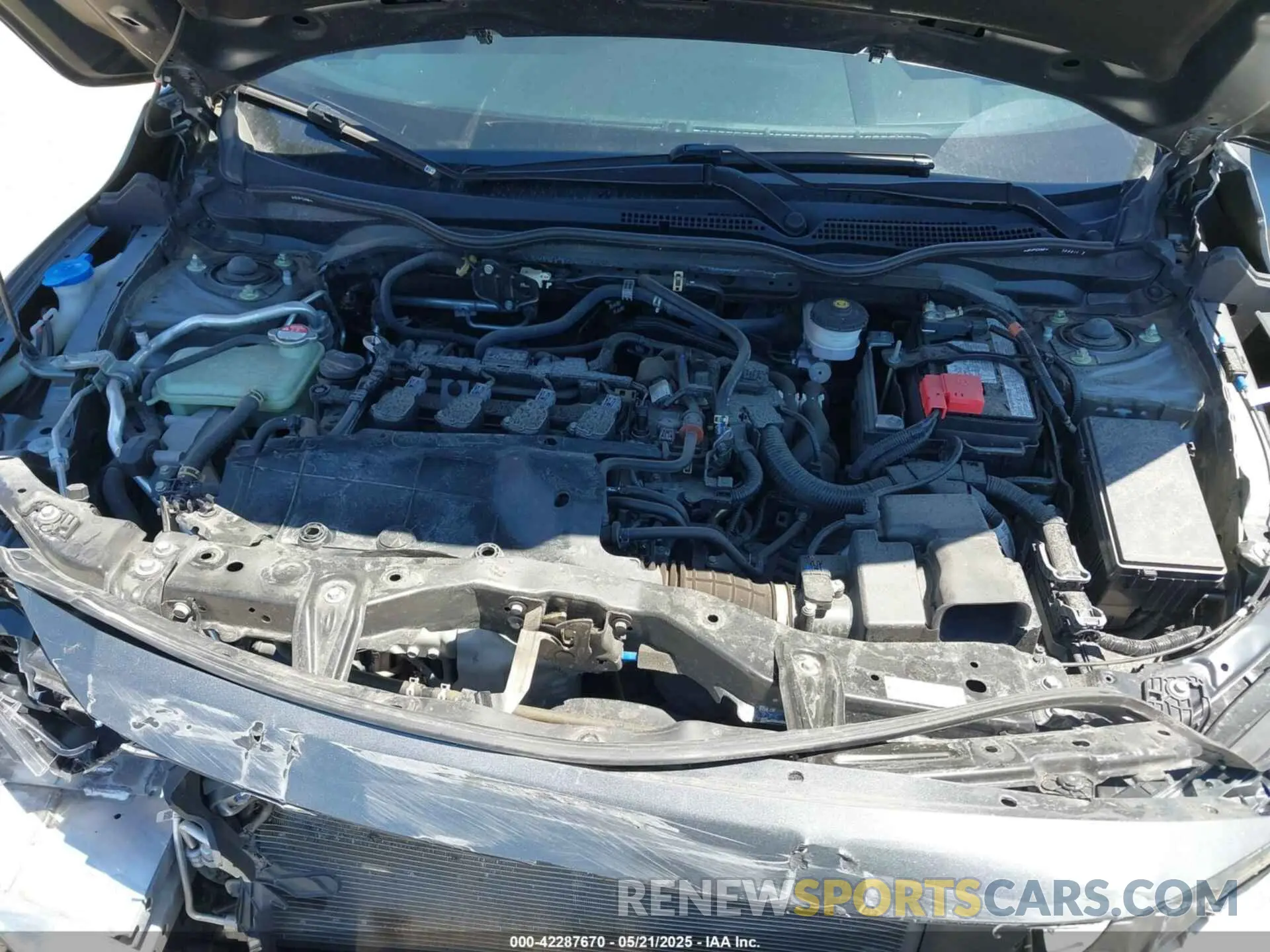 10 Photograph of a damaged car SHHFK7H88LU221499 HONDA CIVIC 2020