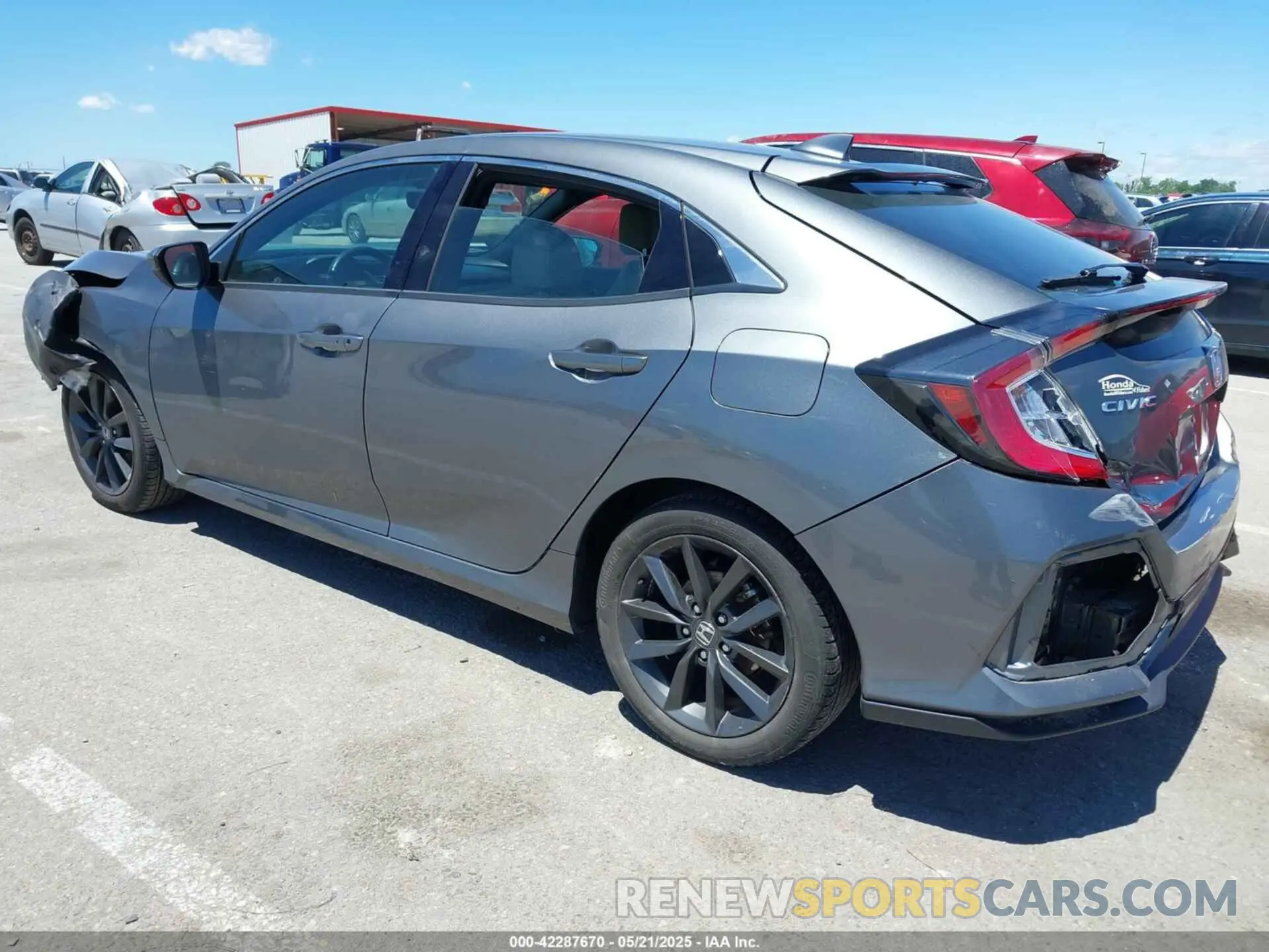3 Photograph of a damaged car SHHFK7H88LU221499 HONDA CIVIC 2020
