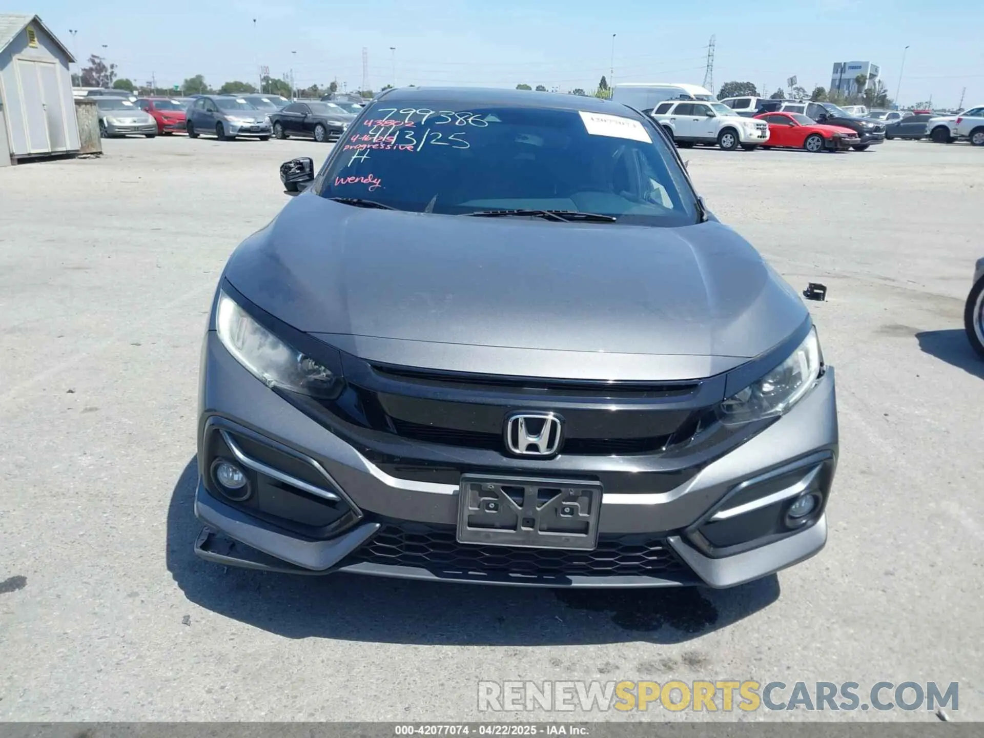 12 Photograph of a damaged car SHHFK7H88LU414008 HONDA CIVIC 2020