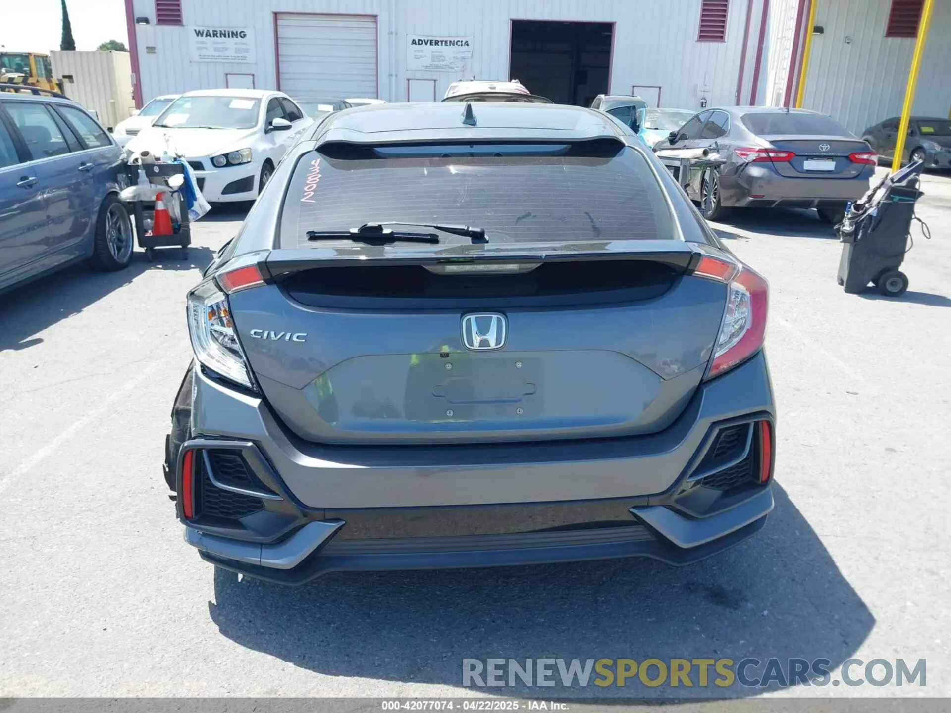 16 Photograph of a damaged car SHHFK7H88LU414008 HONDA CIVIC 2020