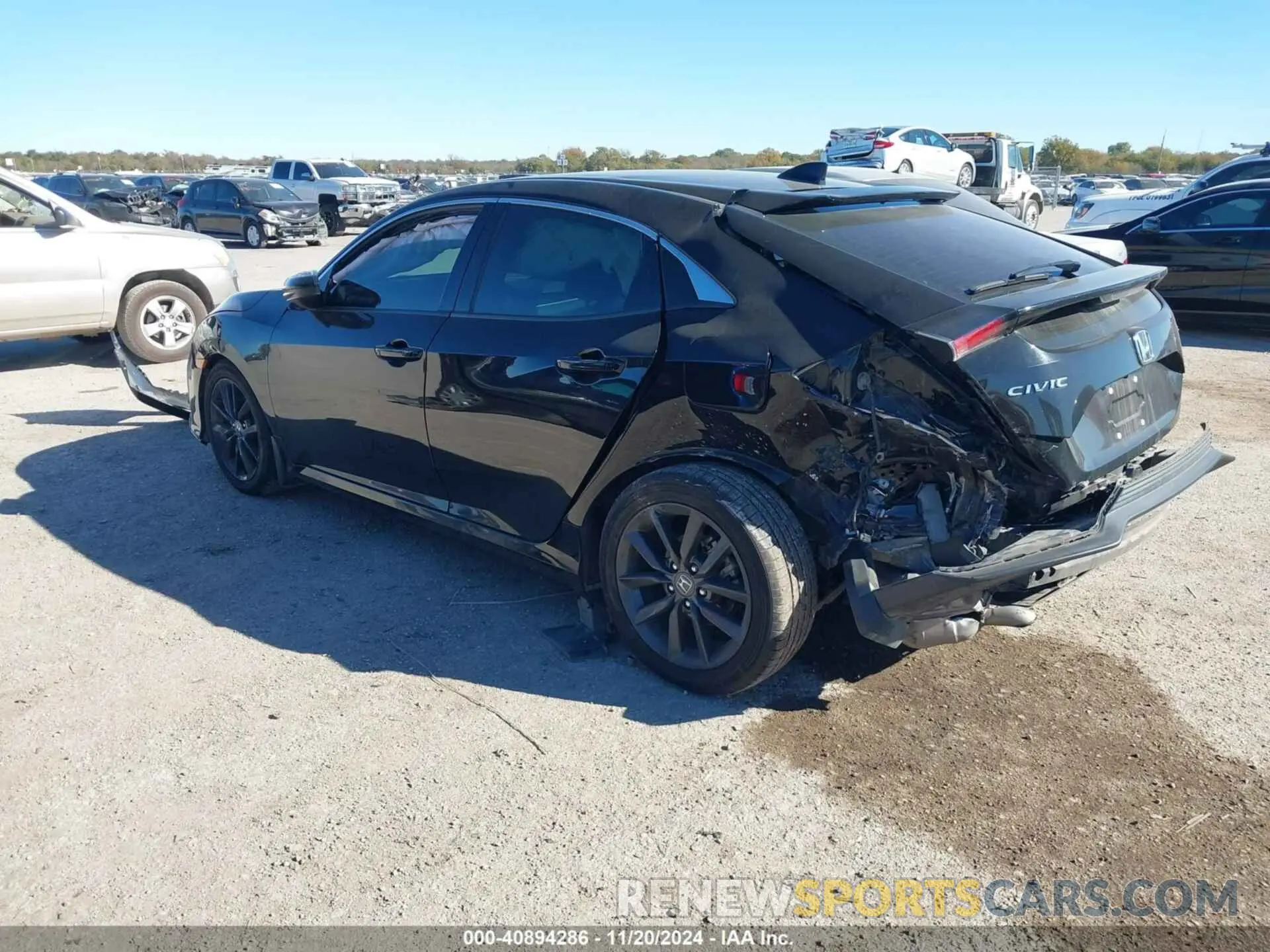 3 Photograph of a damaged car SHHFK7H89LU204906 HONDA CIVIC 2020