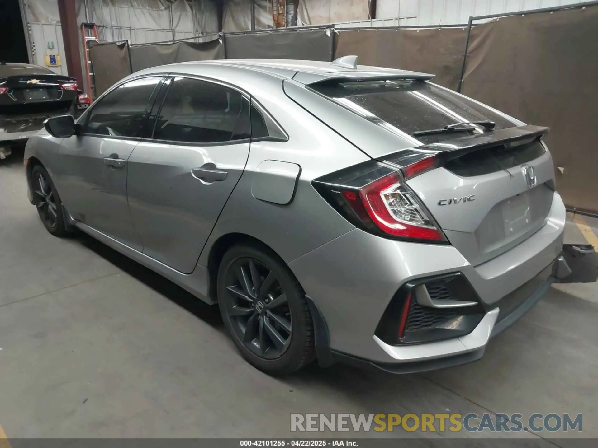 3 Photograph of a damaged car SHHFK7H8XLU203618 HONDA CIVIC 2020