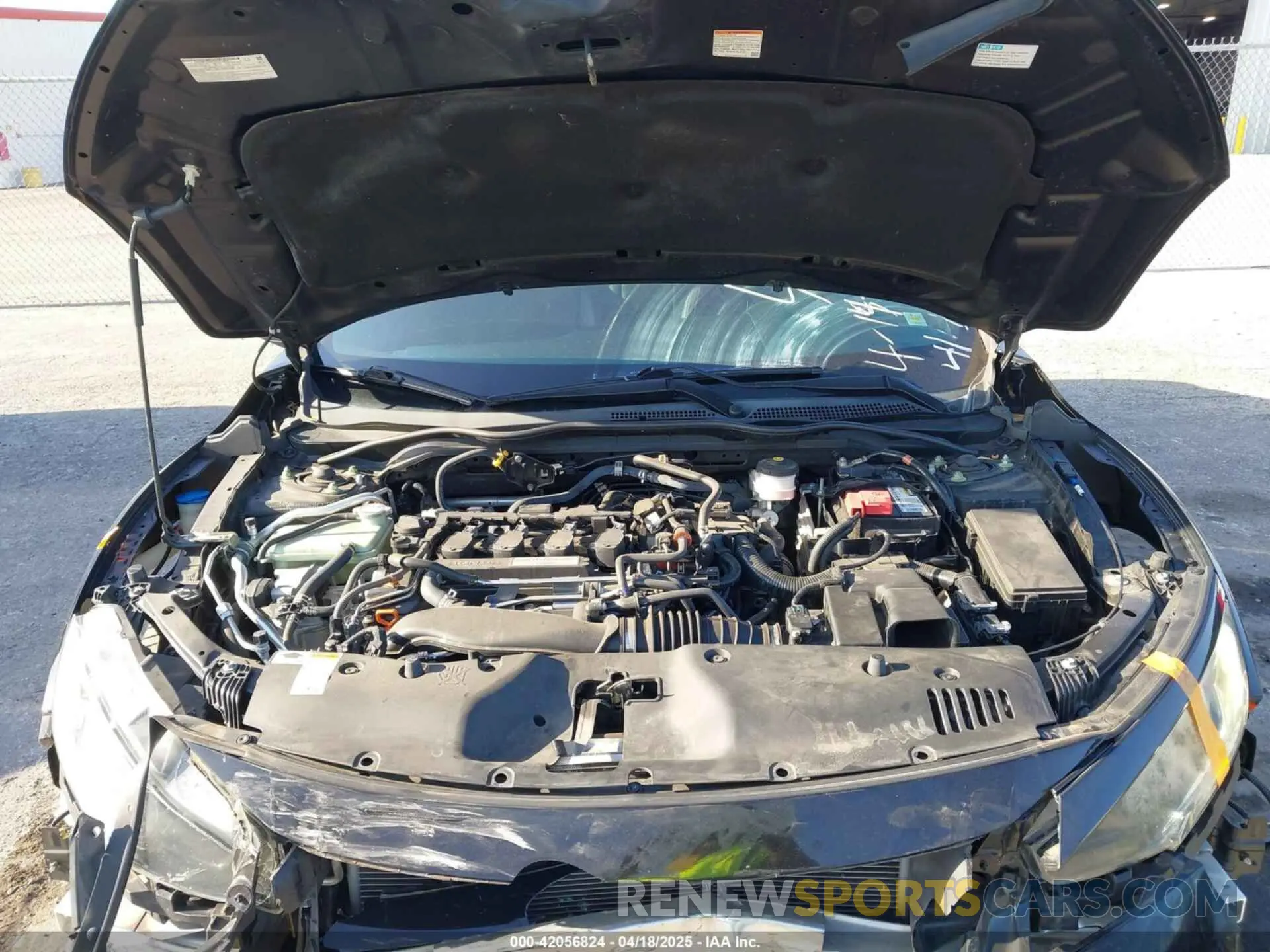 10 Photograph of a damaged car SHHFK7H8XLU204154 HONDA CIVIC 2020