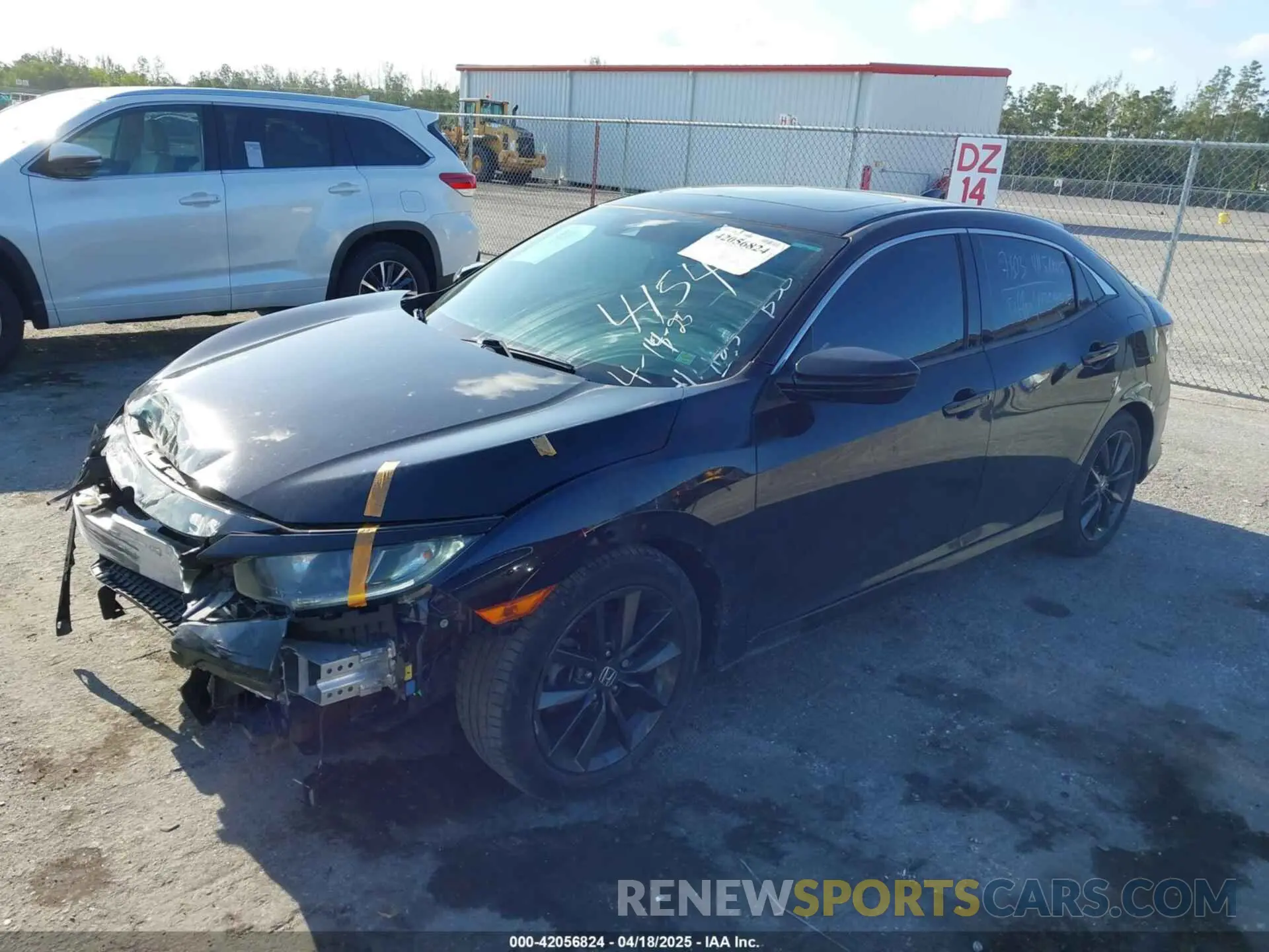 2 Photograph of a damaged car SHHFK7H8XLU204154 HONDA CIVIC 2020