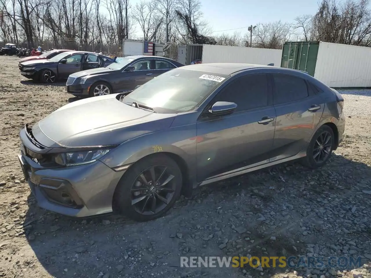 1 Photograph of a damaged car SHHFK7H8XLU414026 HONDA CIVIC 2020