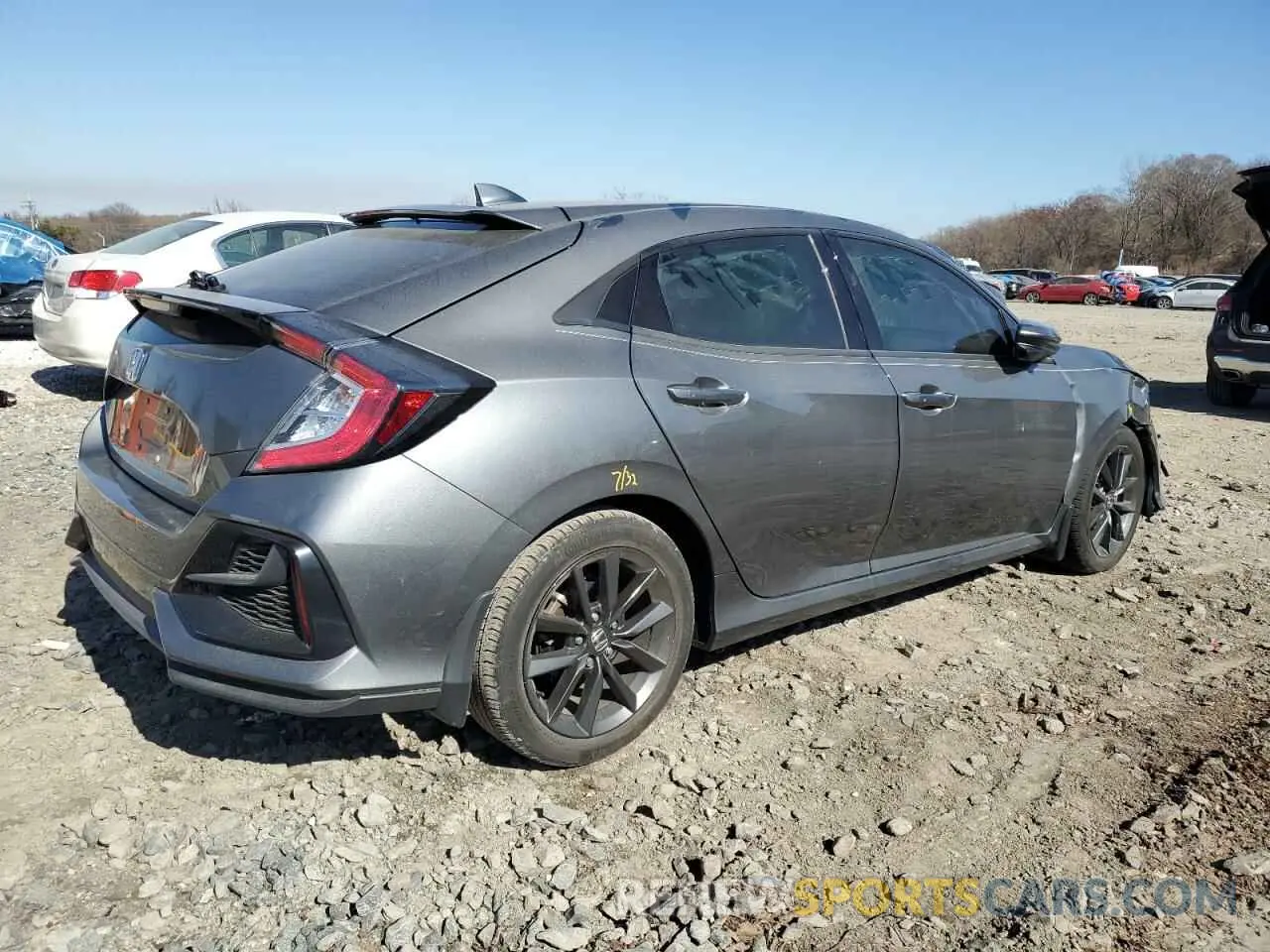 3 Photograph of a damaged car SHHFK7H8XLU414026 HONDA CIVIC 2020