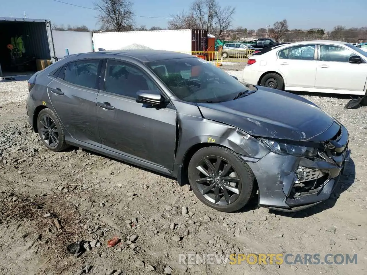 4 Photograph of a damaged car SHHFK7H8XLU414026 HONDA CIVIC 2020
