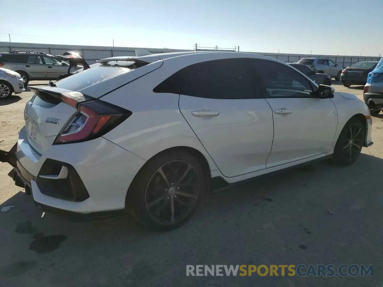 3 Photograph of a damaged car SHHFK7H91LU412223 HONDA CIVIC 2020