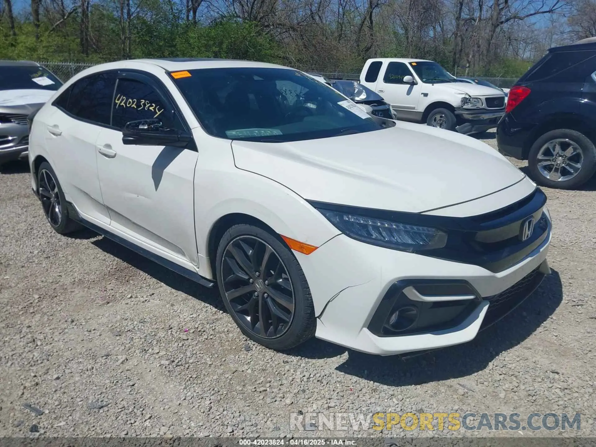 1 Photograph of a damaged car SHHFK7H92LU210782 HONDA CIVIC 2020