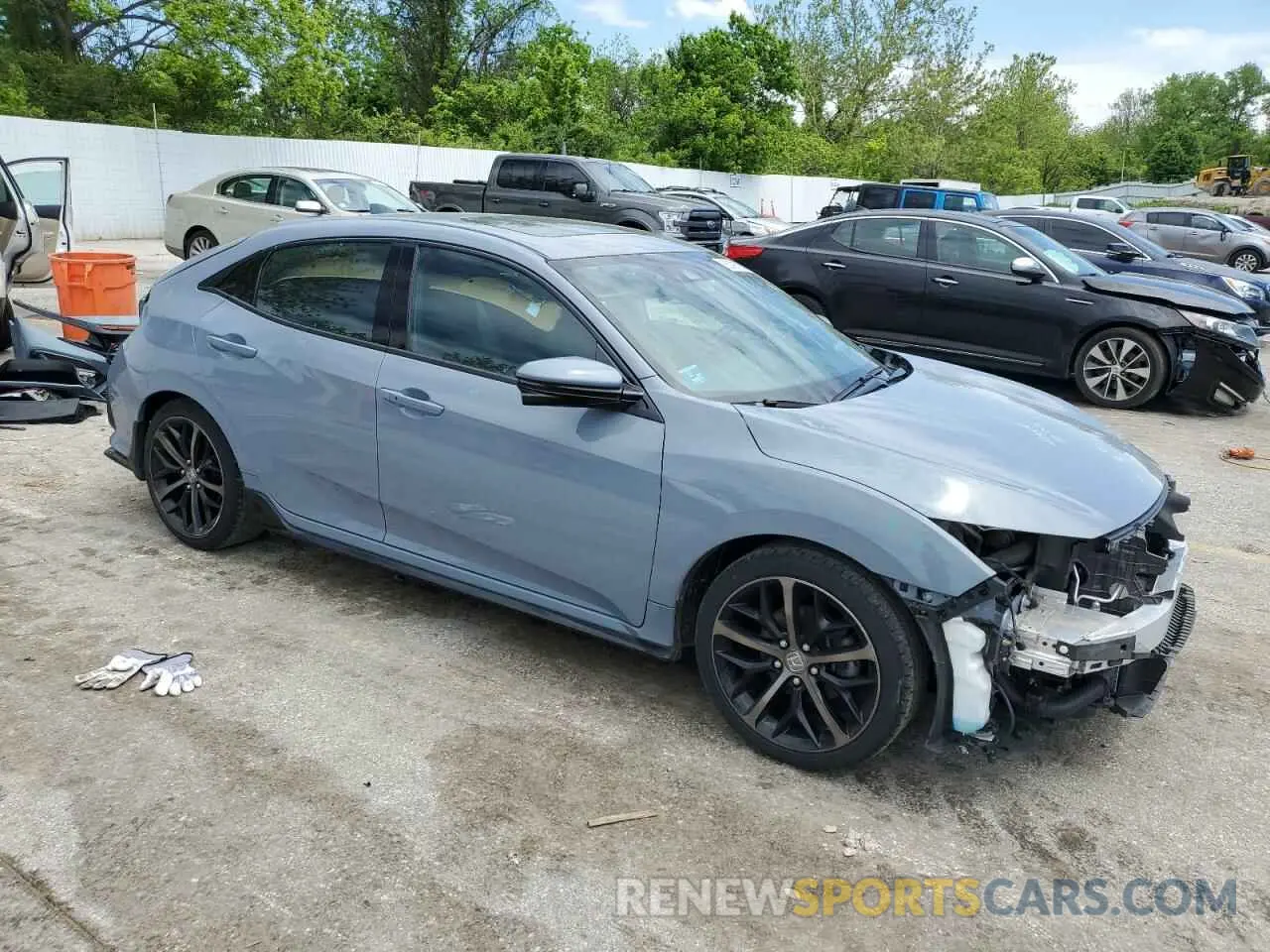 4 Photograph of a damaged car SHHFK7H92LU224990 HONDA CIVIC 2020