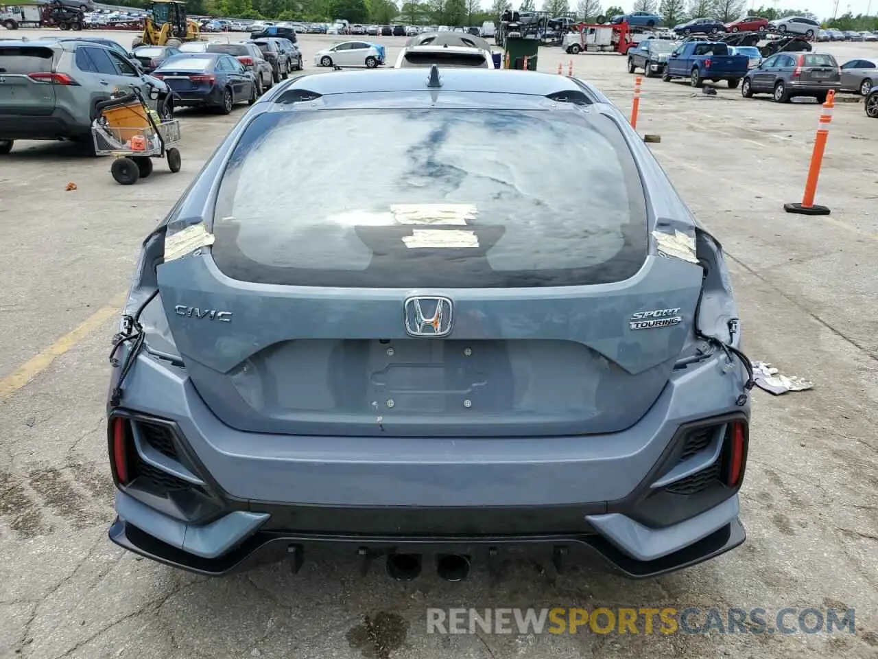 6 Photograph of a damaged car SHHFK7H92LU224990 HONDA CIVIC 2020
