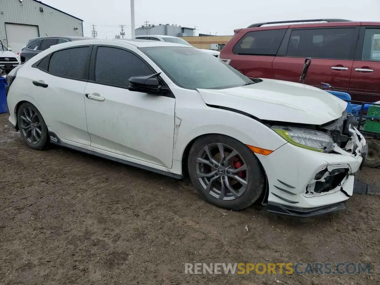 4 Photograph of a damaged car SHHFK7H94LU301696 HONDA CIVIC 2020