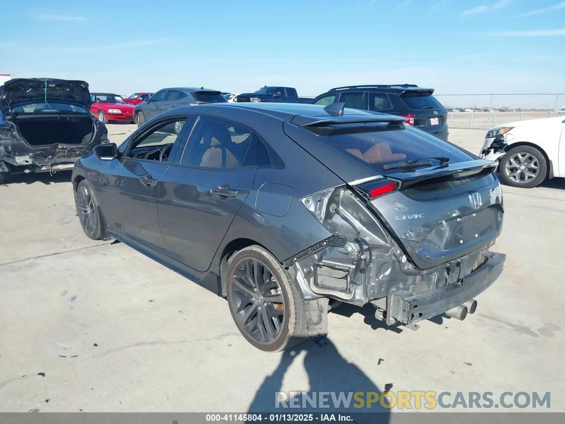 3 Photograph of a damaged car SHHFK7H95LU217273 HONDA CIVIC 2020