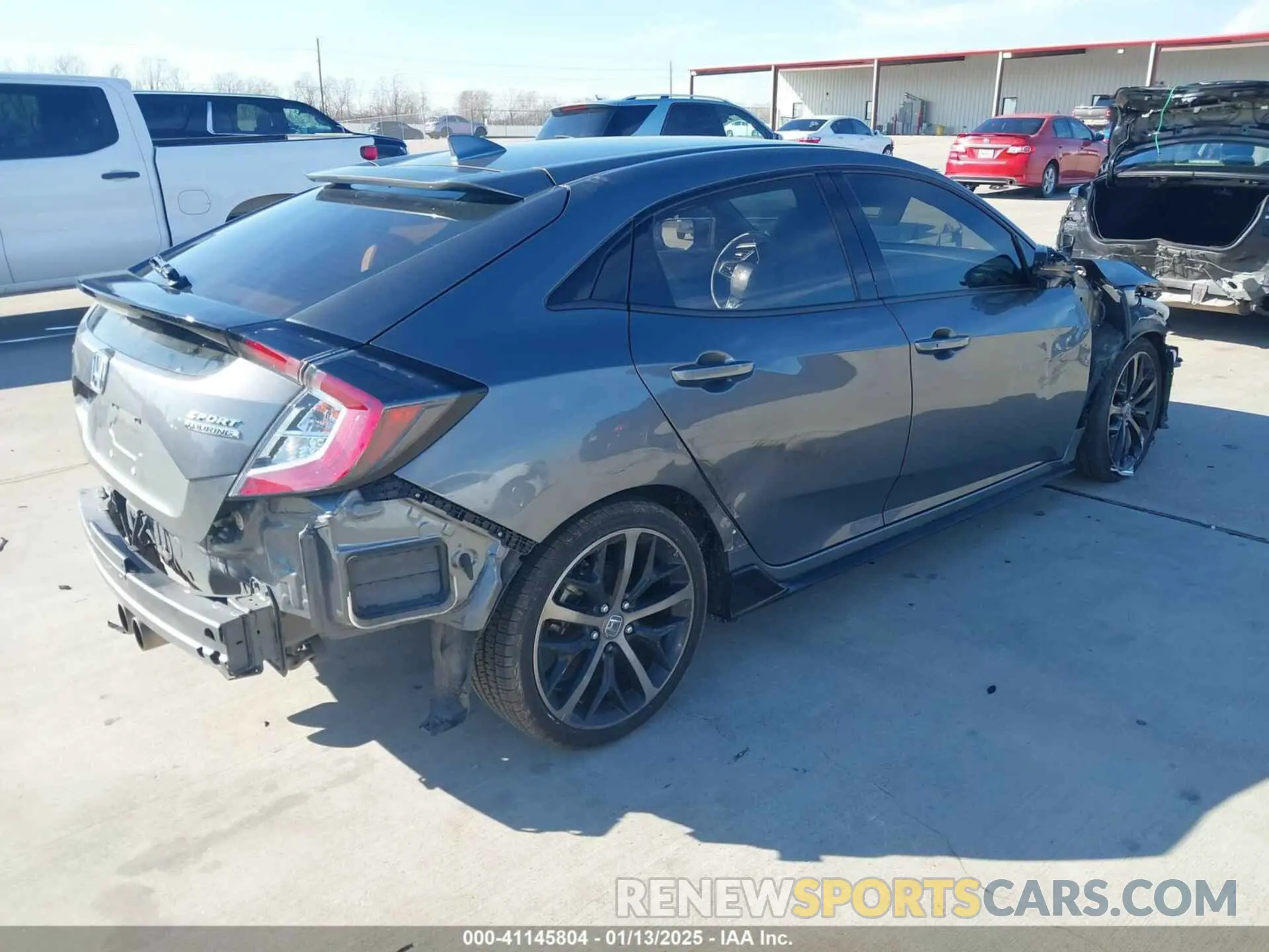 4 Photograph of a damaged car SHHFK7H95LU217273 HONDA CIVIC 2020