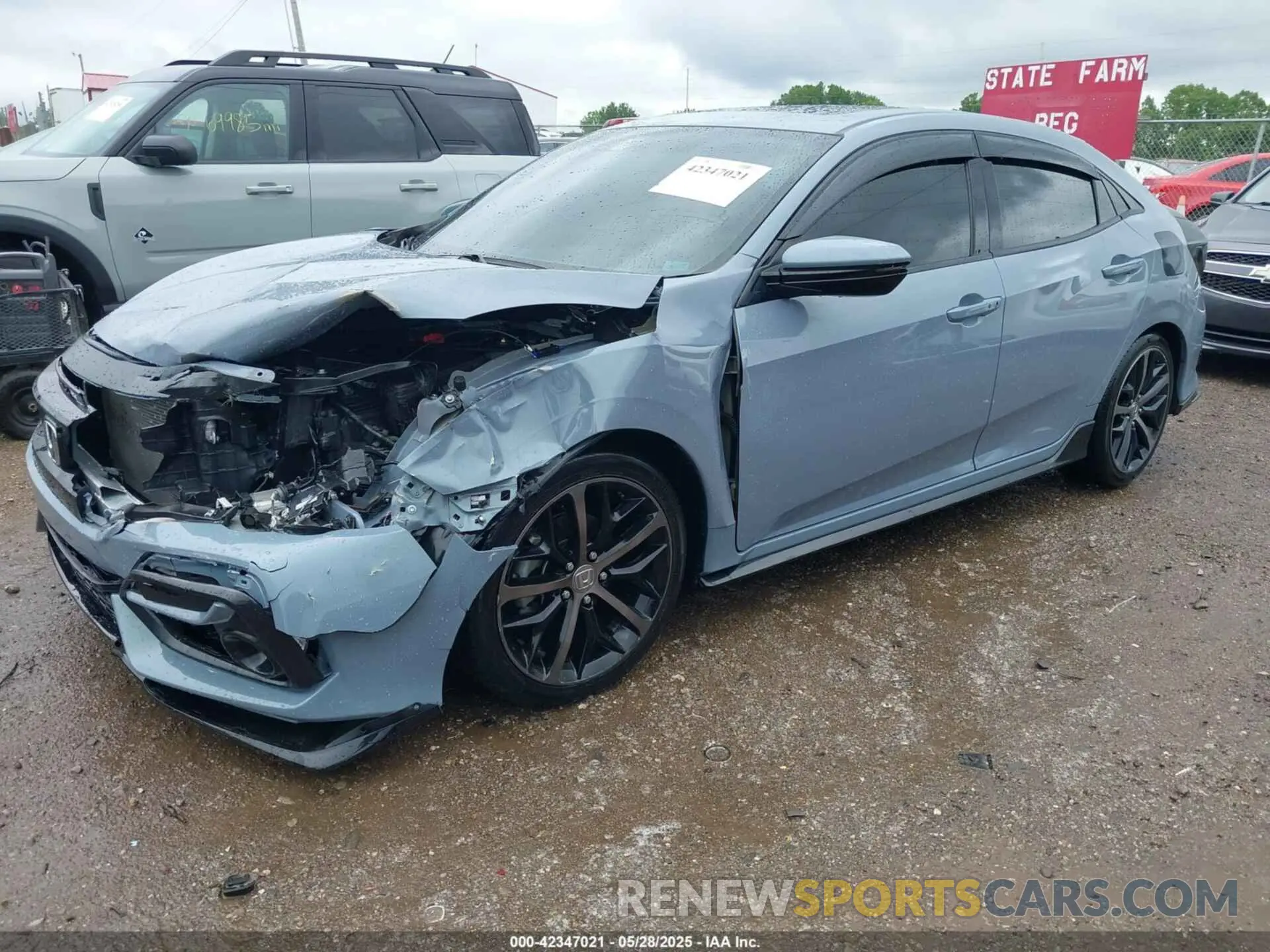 2 Photograph of a damaged car SHHFK7H97LU222541 HONDA CIVIC 2020