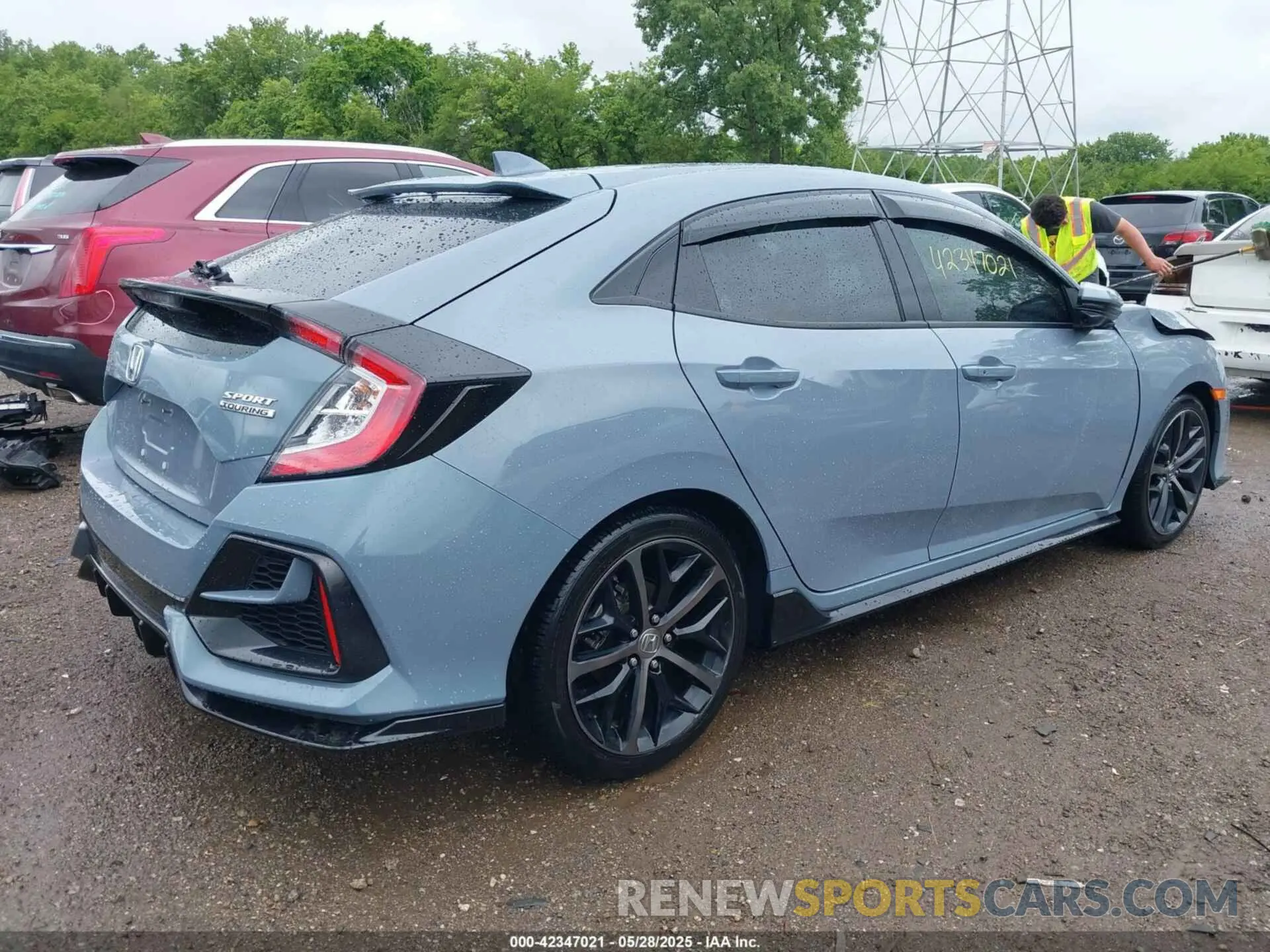 4 Photograph of a damaged car SHHFK7H97LU222541 HONDA CIVIC 2020