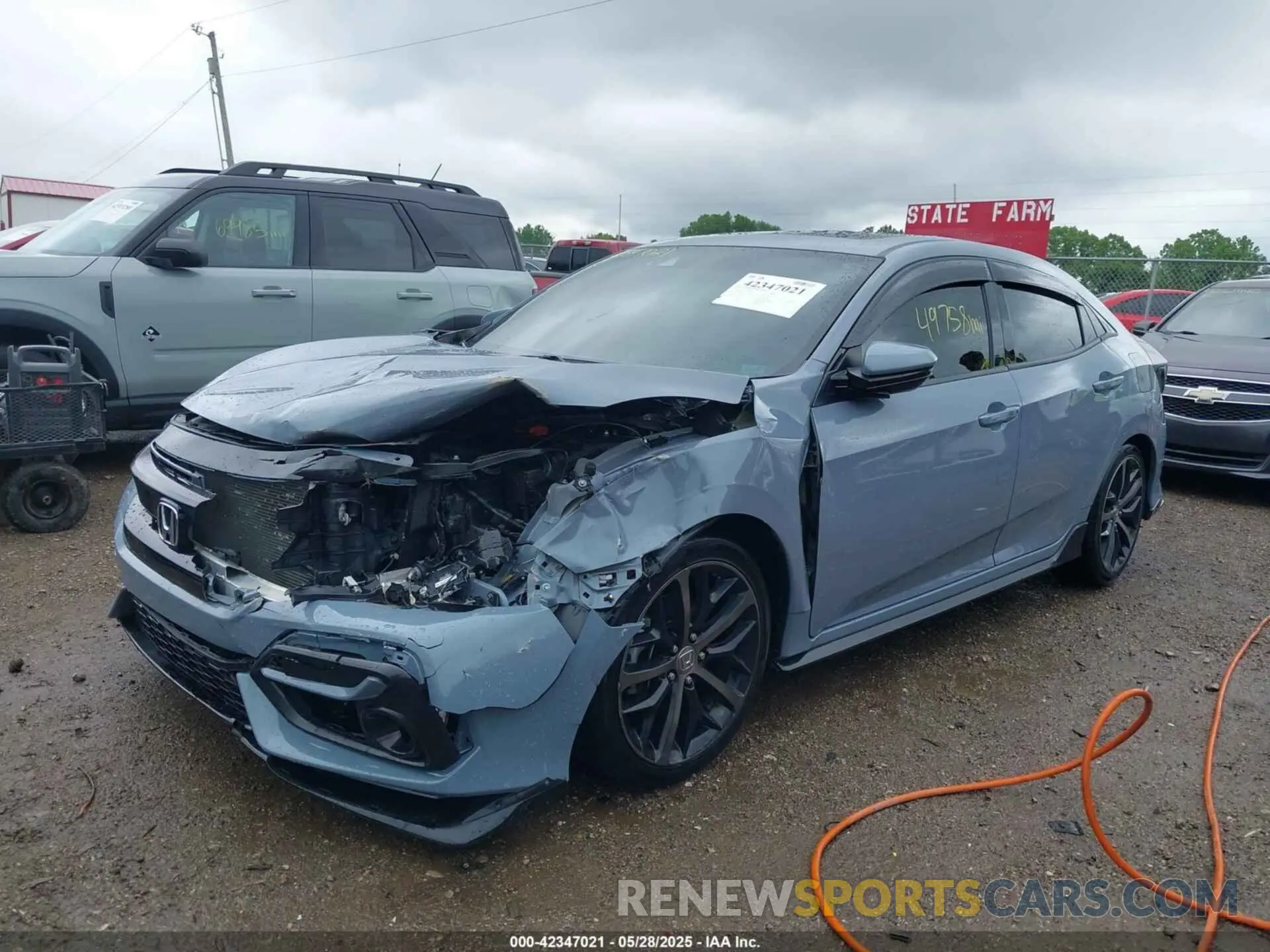 6 Photograph of a damaged car SHHFK7H97LU222541 HONDA CIVIC 2020