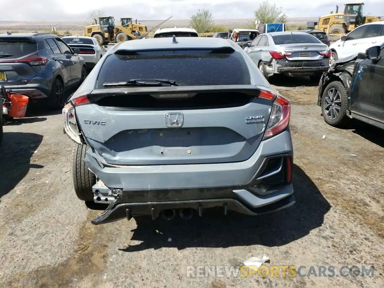 6 Photograph of a damaged car SHHFK7H9XLU208052 HONDA CIVIC 2020
