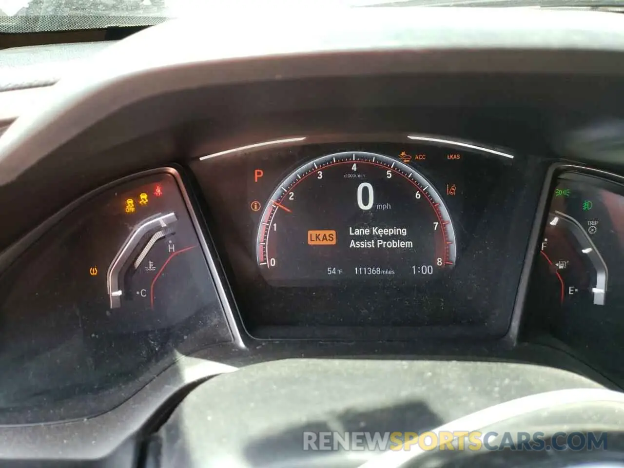 9 Photograph of a damaged car SHHFK7H9XLU208052 HONDA CIVIC 2020