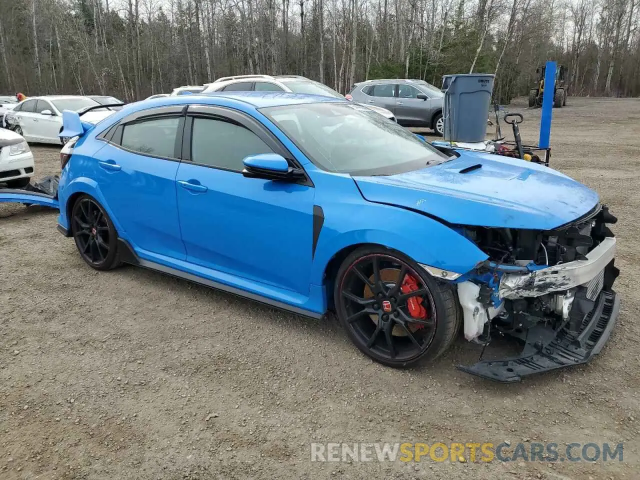 4 Photograph of a damaged car SHHFK8G3XLU300295 HONDA CIVIC 2020