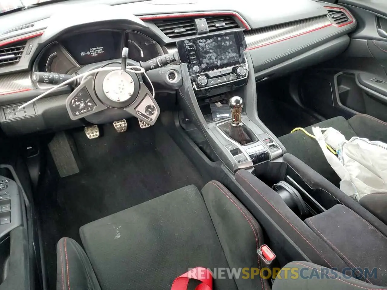 8 Photograph of a damaged car SHHFK8G3XLU300295 HONDA CIVIC 2020