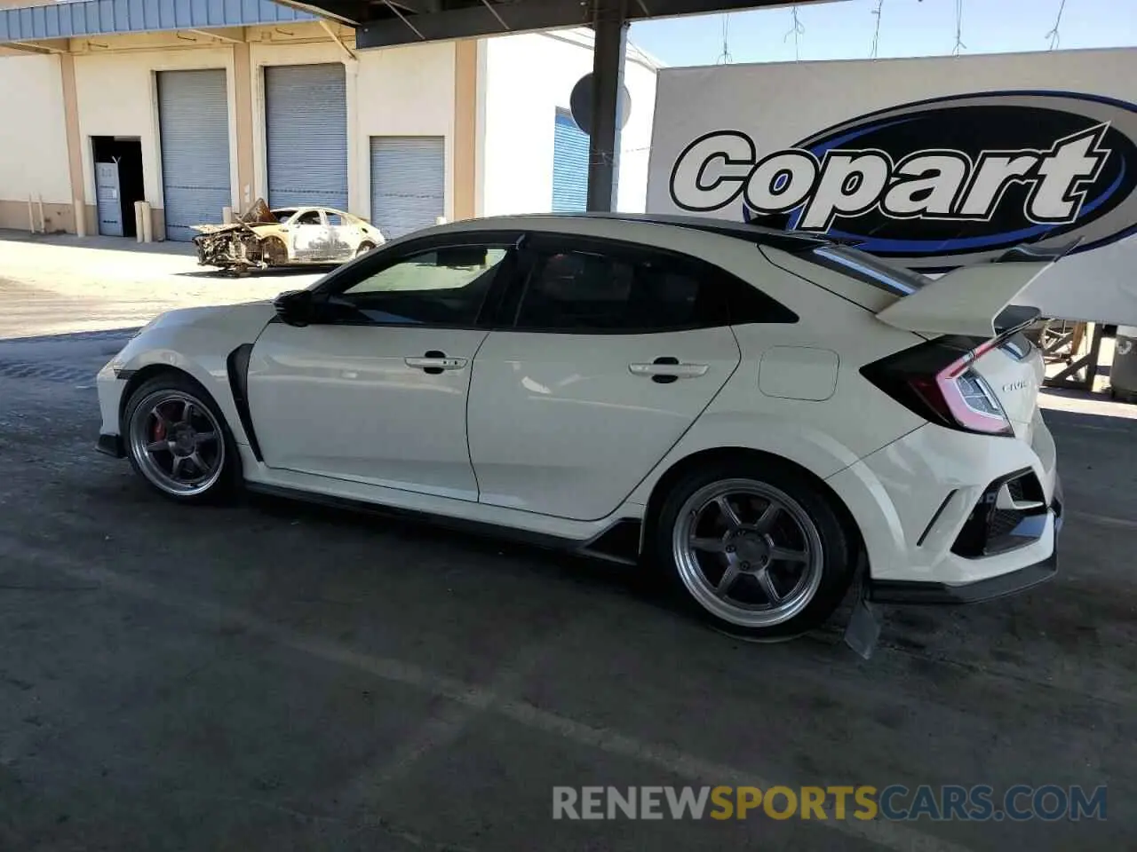 2 Photograph of a damaged car SHHFK8G74LU201524 HONDA CIVIC 2020