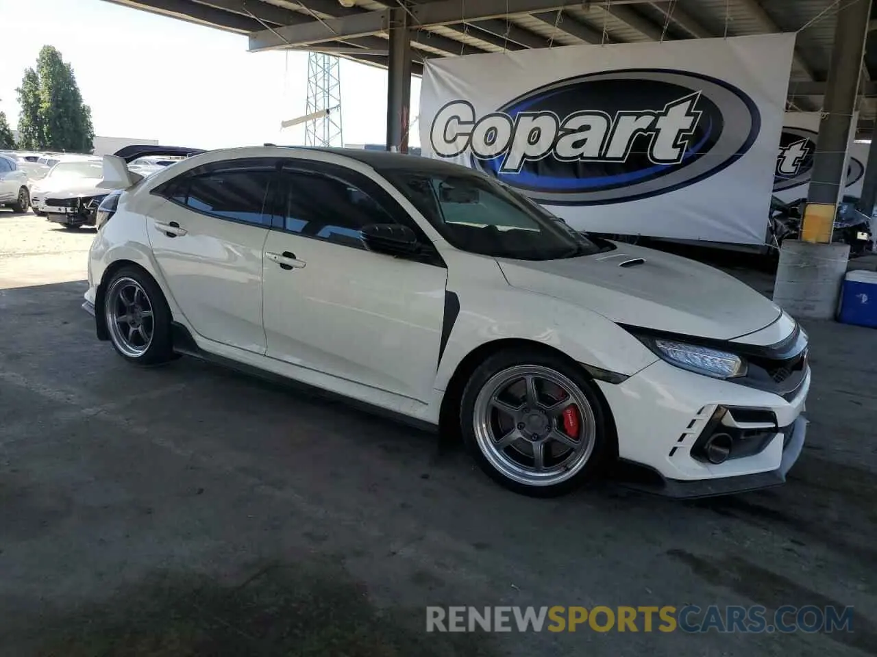 4 Photograph of a damaged car SHHFK8G74LU201524 HONDA CIVIC 2020