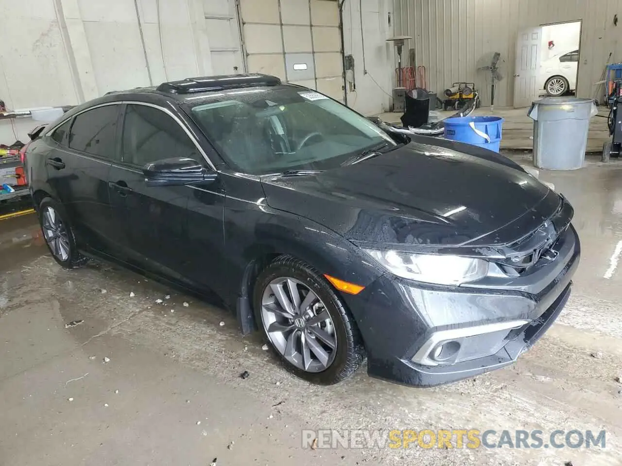 4 Photograph of a damaged car 19XFC1F30ME004572 HONDA CIVIC 2021