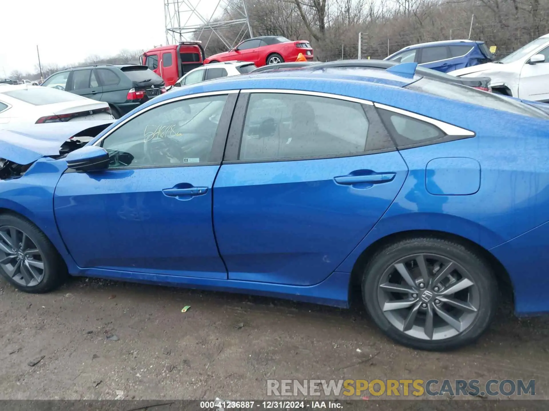 14 Photograph of a damaged car 19XFC1F30ME008220 HONDA CIVIC 2021