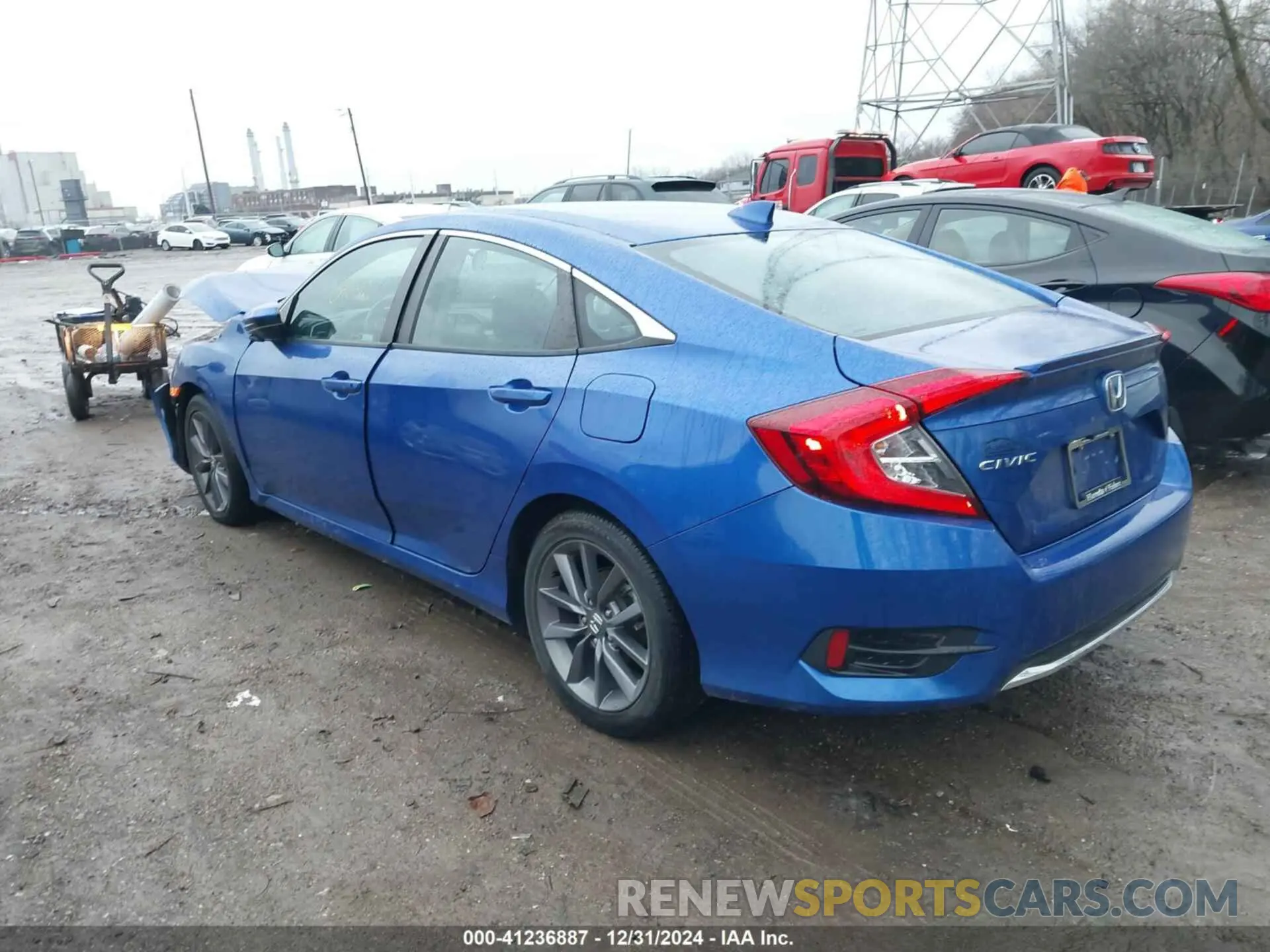 3 Photograph of a damaged car 19XFC1F30ME008220 HONDA CIVIC 2021