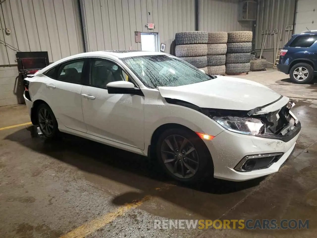 4 Photograph of a damaged car 19XFC1F30ME205632 HONDA CIVIC 2021