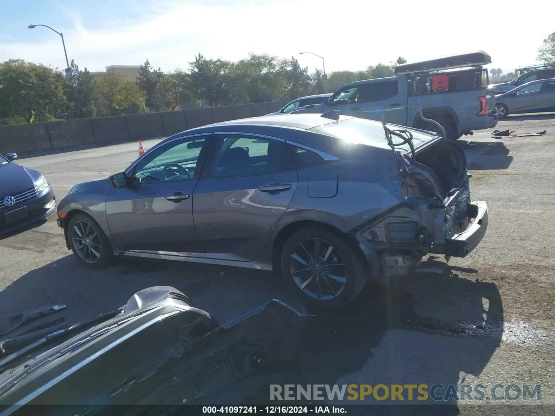 15 Photograph of a damaged car 19XFC1F30ME206537 HONDA CIVIC 2021