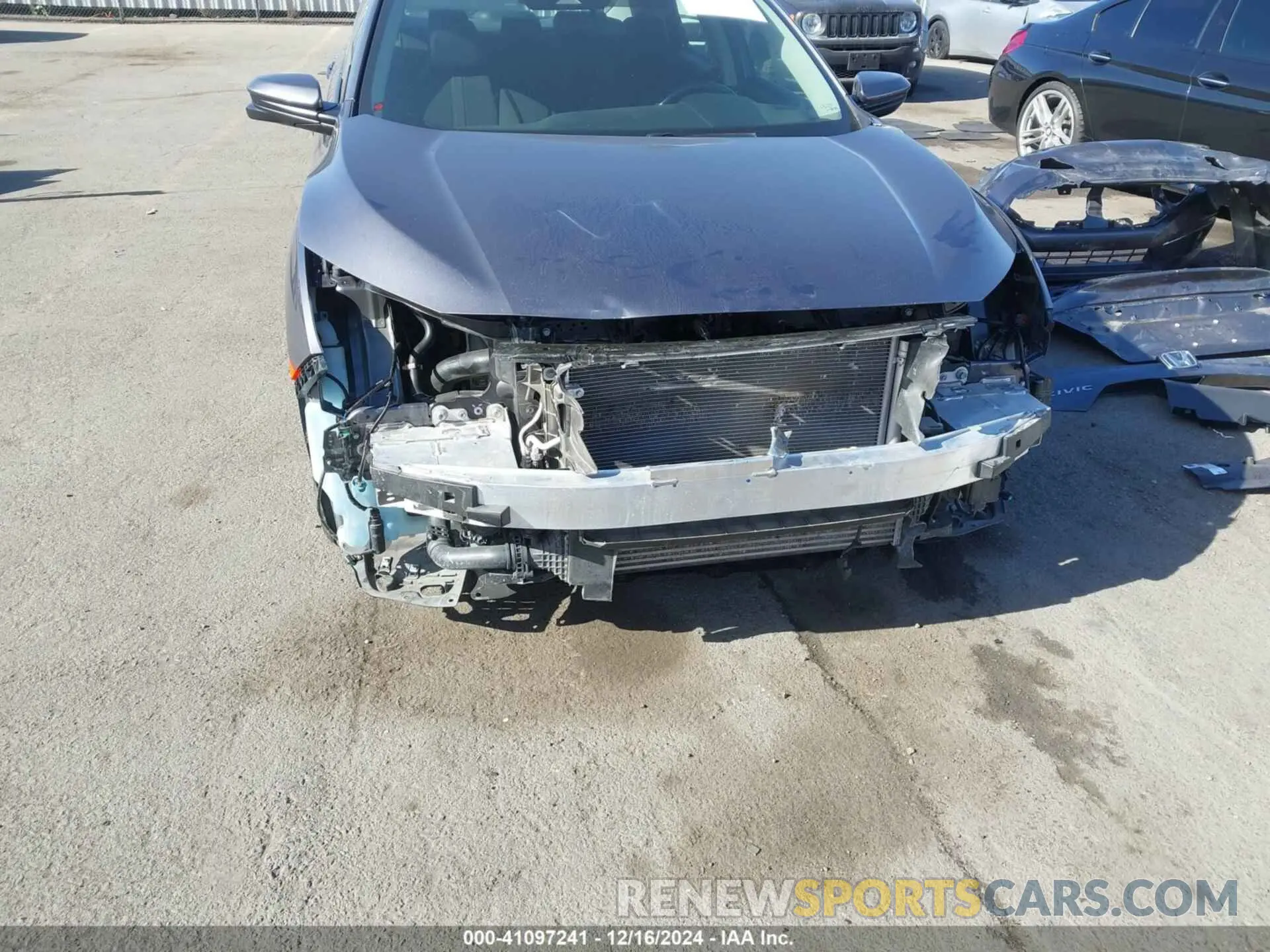 6 Photograph of a damaged car 19XFC1F30ME206537 HONDA CIVIC 2021